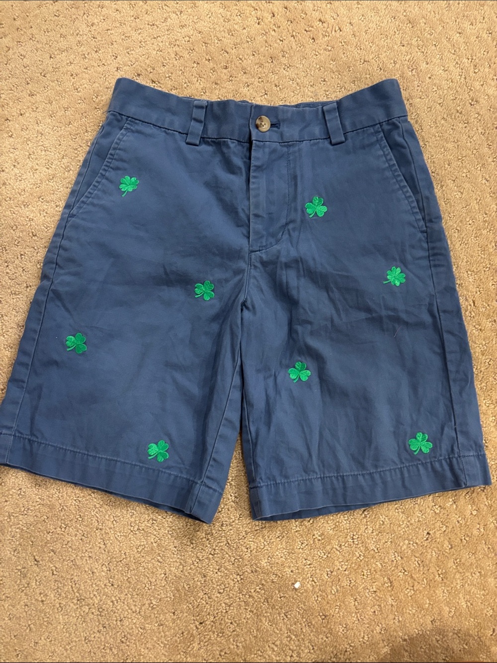Vineyard Vines boys shamrock shorts